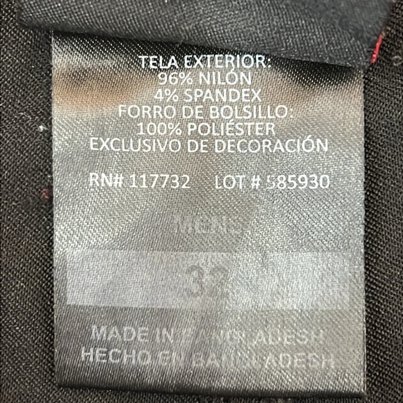 Gerry Men’s Venture Shorts Size 32 Black Nylon/Spandex Front/Back Pockets EUC - Picture 8 of 11